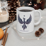 Phoenix Rising Mug - American Resilience Symbol | Patriotic Coffee Mug