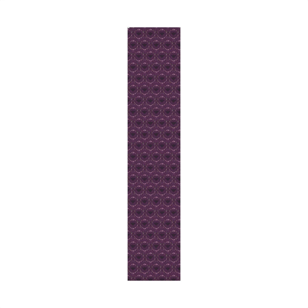 Moon Phase Pattern Gift Wrap Paper | Purple Lunar Wrapping Paper