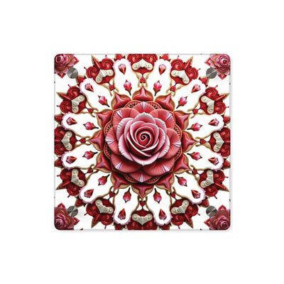 Elegant Rose Acrylic Wall Art Panels - Beautiful Home Decor - Iron Phoenix GHG