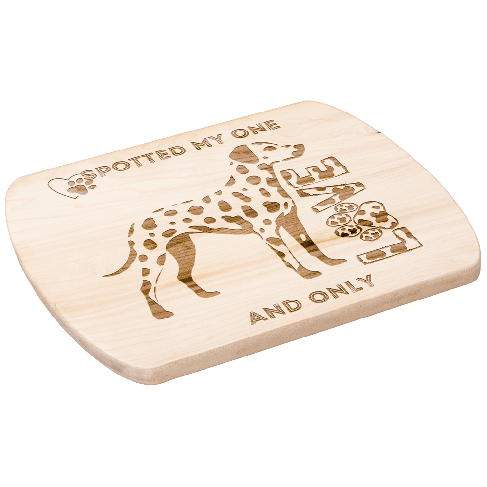 Dalmatian Print Decorative Hardwood Board