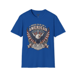 Proud to Be an American T-Shirt - Front View Royal Blue | Our Phoenix Rise