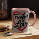 Fueled by Love Mug - Romantic Coffee Mug, Perfect Gift for Couples - Iron Phoenix GHG