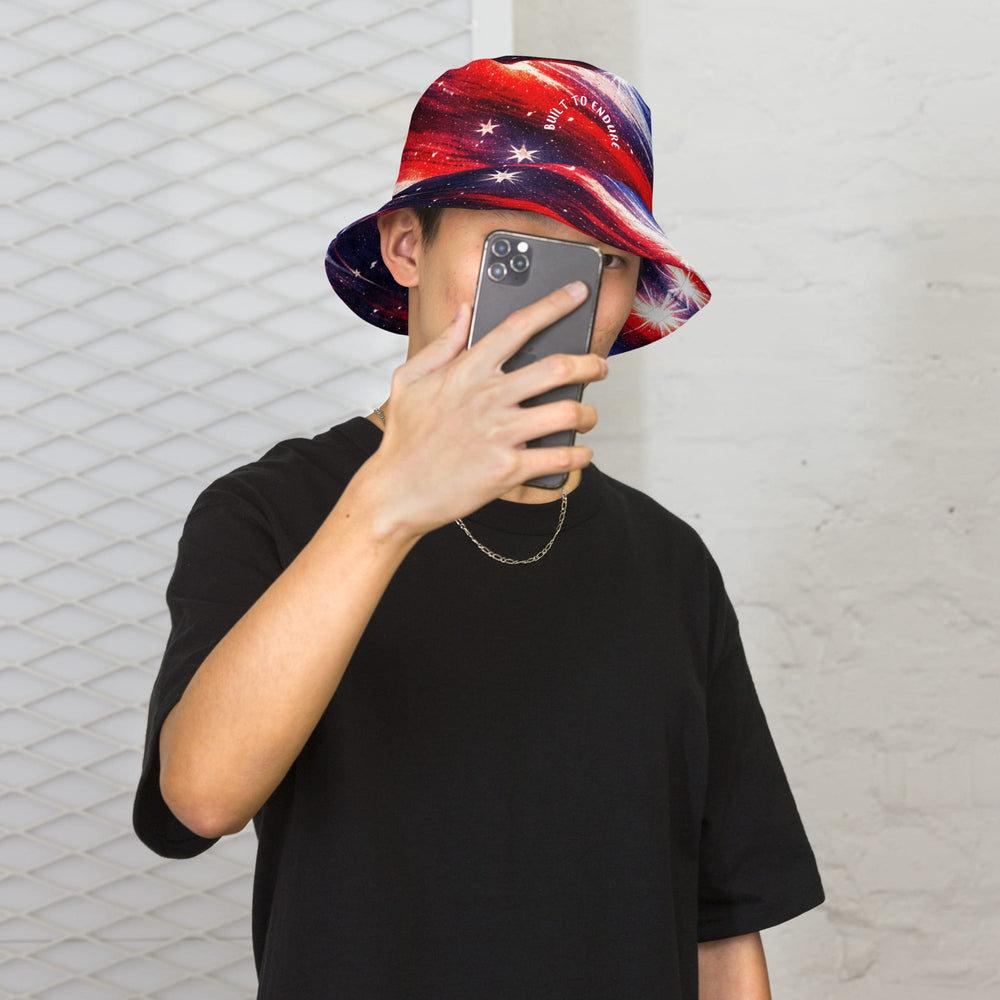 Patriotic Reversible Bucket Hat
