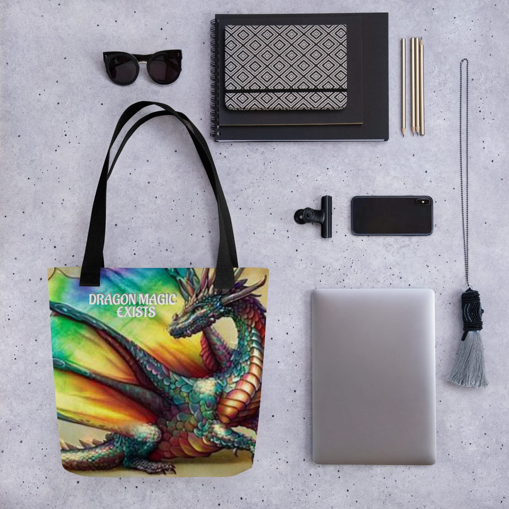 Dragon Magic Design Tote Bag