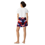 Stars and Stripes Athletic Shorts - Back view on model showing fit | Our Phoenix Rise