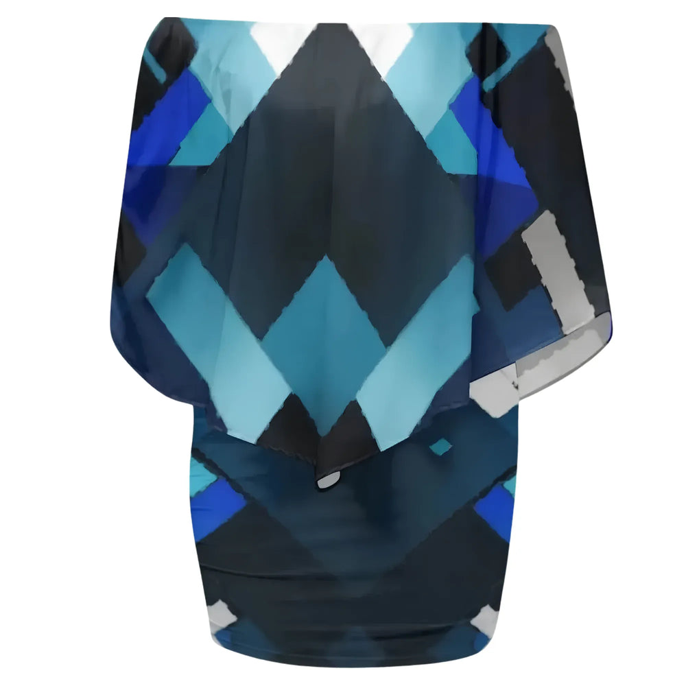Geometric Print Mini Dress