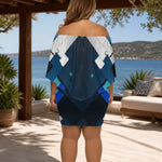 Geometric Print Mini Dress - Lifestyle View on Model | Our Phoenix Rise