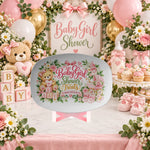 Baby Girl Shower Serving Platter - Angle View 3 - Detail 14 | Our Phoenix Rise
