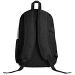 Blue Mosaic Pattern Backpack - Bottom view showcasing durable polyester material | Our Phoenix Rise