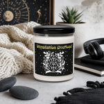 Calm Clarity Scented Soy Candle - Lifestyle Mockup | Our Phoenix Rise