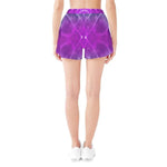 Purple Gem Kaleidoscope Athletic Shorts Detailed View 10 | Our Phoenix Rise