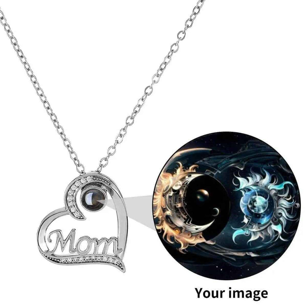 Personalized Mom Photo Necklace