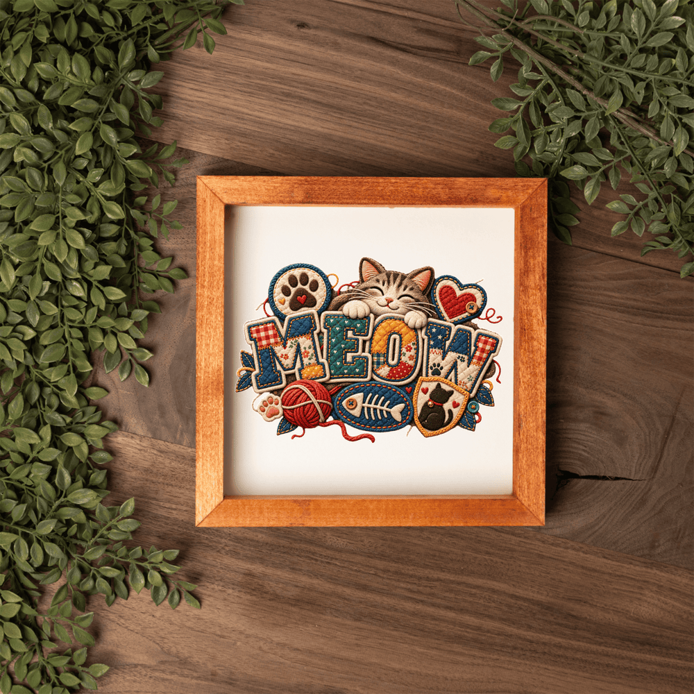 1:1 Wooden Framed Decor