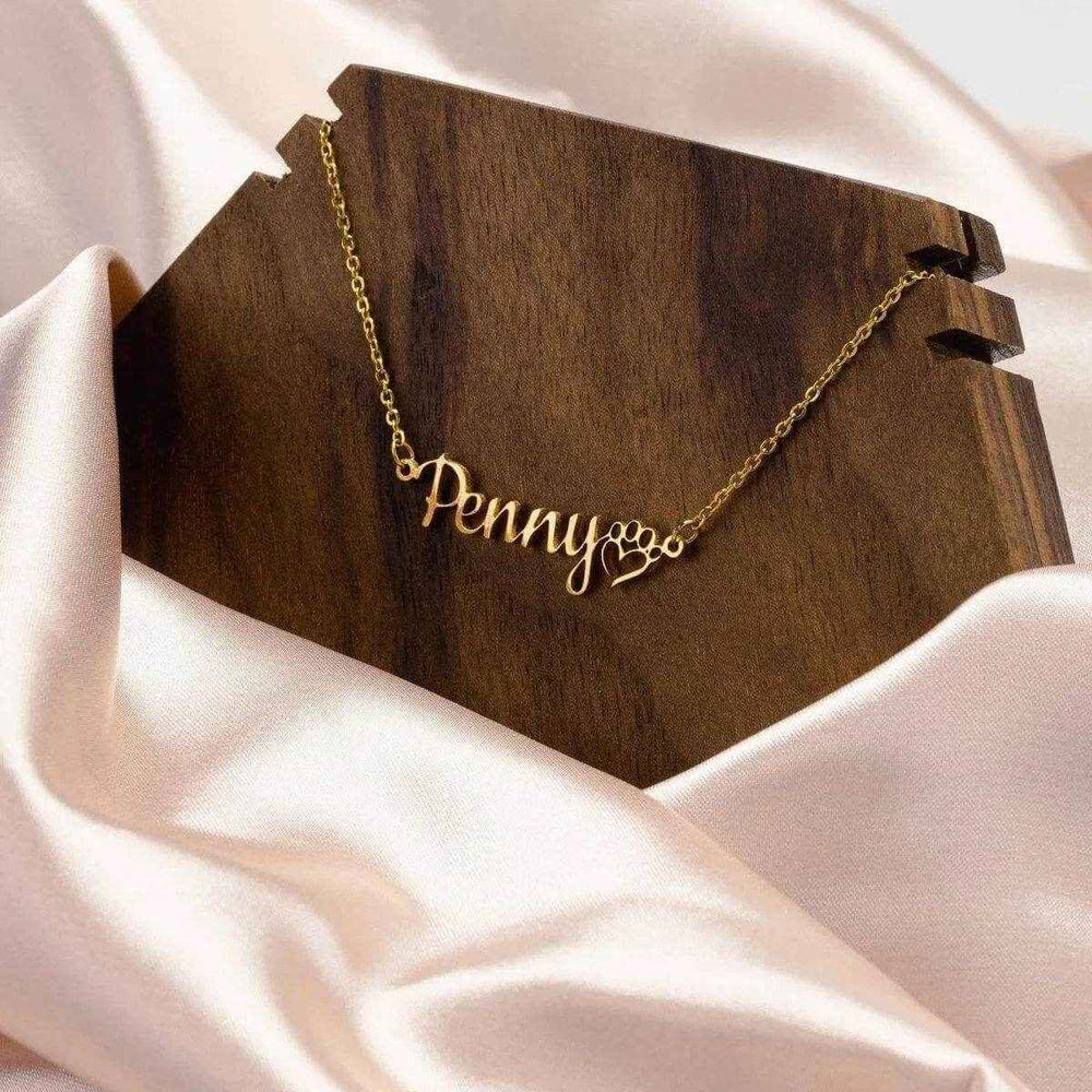 Personalized Script Name Necklace