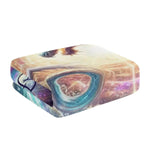Personalized Dragon Towel - Folded with part of the glowing dragon design visible | Our Phoenix Rise