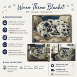 Dalmatian Dog Woven Blanket - Artwork Variant Design Graphic | Our Phoenix Rise