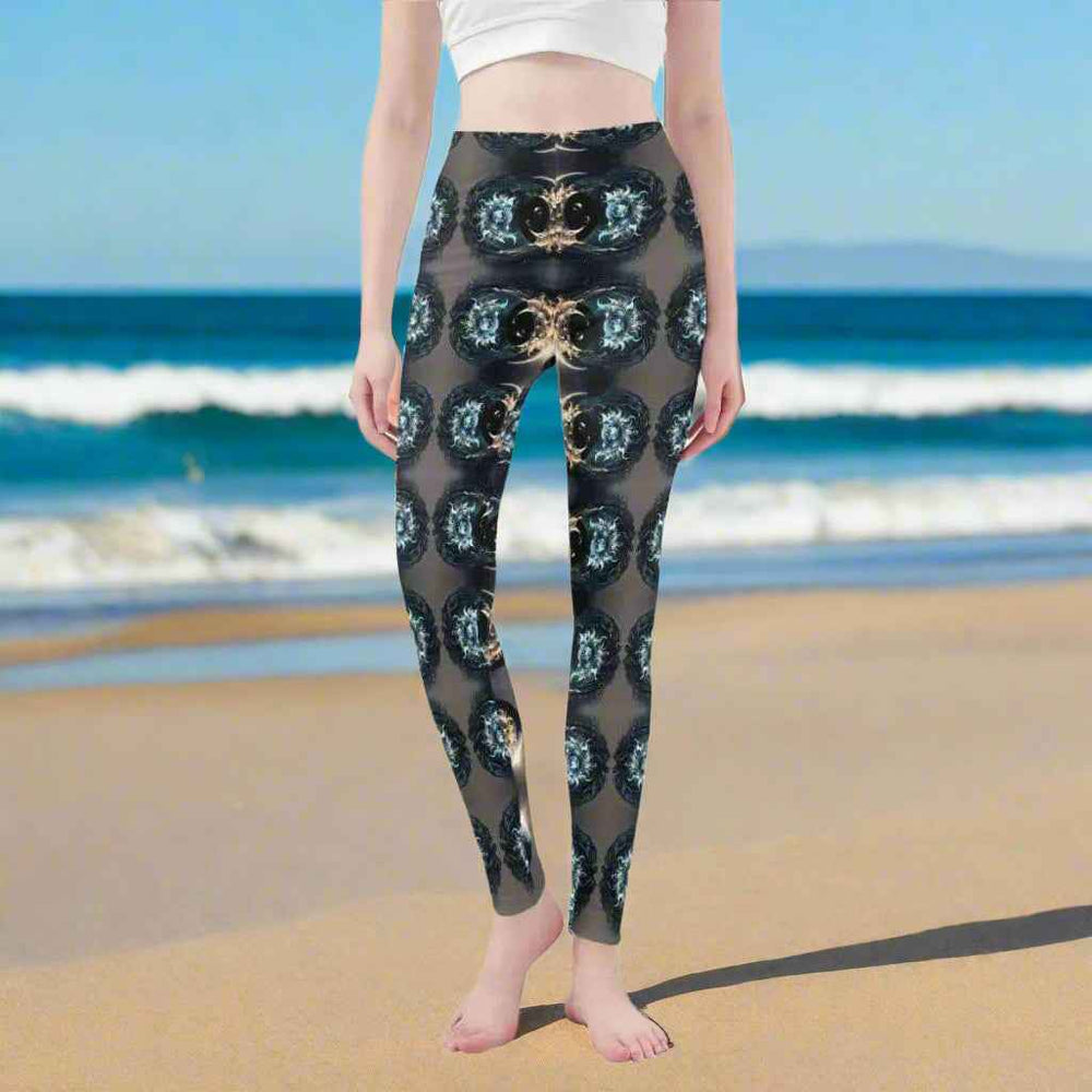 Dragon Print Leggings