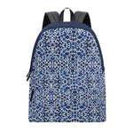 Blue White Backpack - Opened Flap View | Our Phoenix Rise