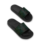 Women's Floral Print Slide Sandals - front strap detail - Detail 13 | Our Phoenix Rise