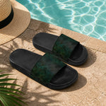 Women's Floral Print Slide Sandals - beach walk lifestyle | Our Phoenix Rise