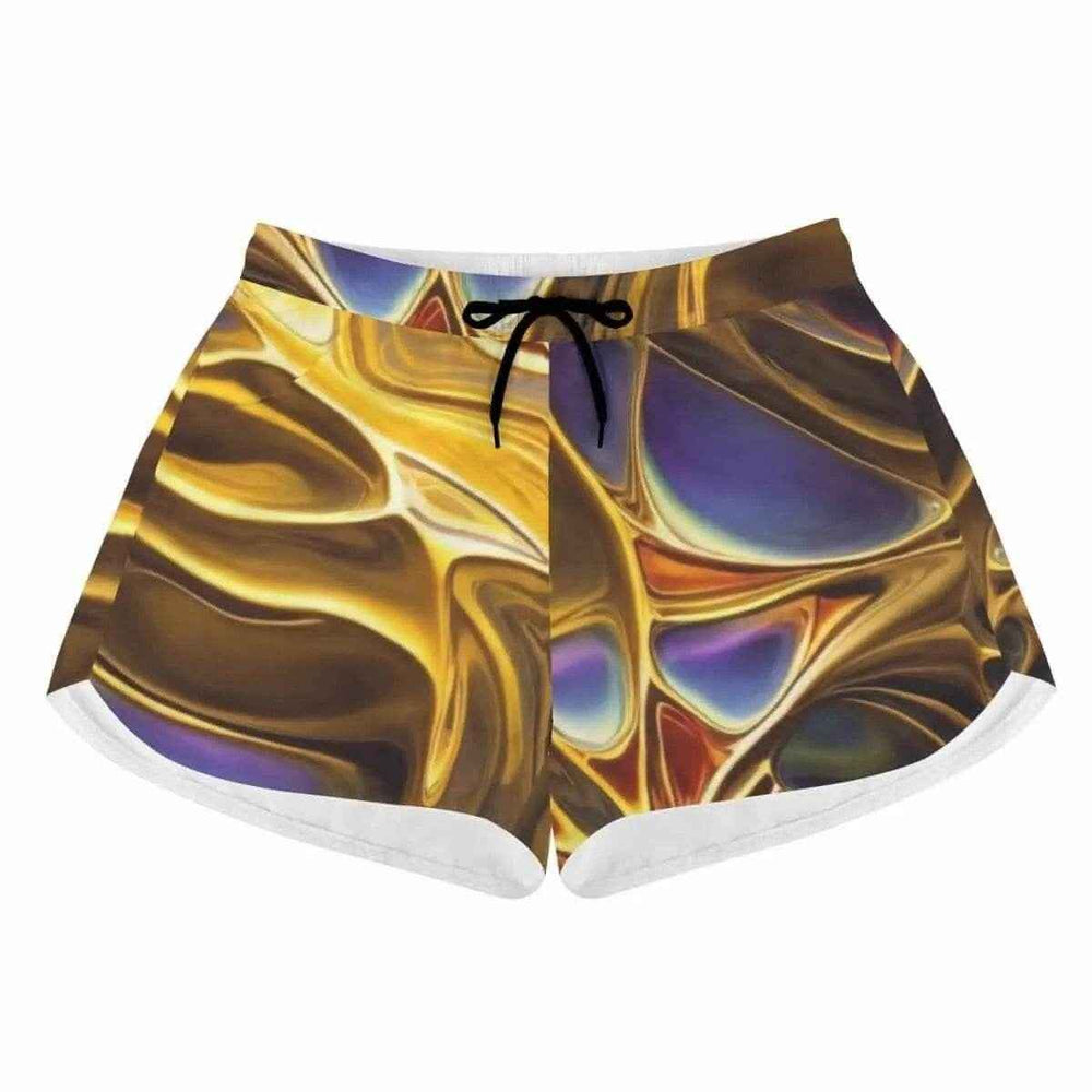Liquid Gold Athletic Shorts