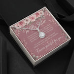 Sentimental Sister Necklace with Card - Close Up Pendant - Detail 16 | Our Phoenix Rise