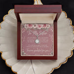 Sentimental Sister Necklace with Card - LED Box Angled - Detail 18 | Our Phoenix Rise