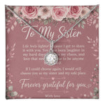 Sentimental Sister Necklace with Card - Message Card Detail - Detail 13 | Our Phoenix Rise
