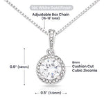 Sentimental Sister Necklace with Card - Technical Specs - Detail 22 | Our Phoenix Rise
