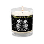 Stimulation Overload Soy Candle - Top down view of the clean unscented soy wax surface | Our Phoenix Rise