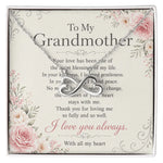 Infinity Heart Necklace for Grandmother - 14k White Gold in Standard Box - Detail 17 | Our Phoenix Rise