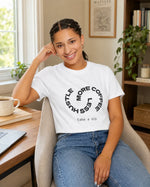 Minimalist Coffee Lover T-Shirt - Full Body Model Shot - Detail 31 | Our Phoenix Rise