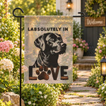 Black Lab Garden Flag - Main Design View - Detail 16 | Our Phoenix Rise