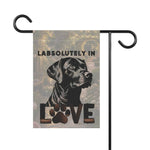 Black Lab Garden Flag - Wood Background - Detail 24 | Our Phoenix Rise