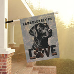 Black Lab Garden Flag - Porch Lifestyle Mockup - Detail 17 | Our Phoenix Rise
