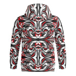 Abstract Graphic Zip Up Hoodie - Back view on white background | Our Phoenix Rise