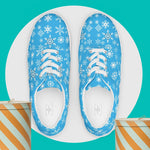 Mens Snowflake Canvas Shoes White & Black Laces US 5-12.5 Detailed View 3 - Detail 10 | Our Phoenix Rise