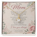 Meaningful Necklace for Mom - 18k Yellow Gold Finish Ribbon Pendant - Detail 21 | Our Phoenix Rise