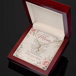 Meaningful Necklace for Mom - Yellow Gold Pendant in Open Luxury Box - Detail 25 | Our Phoenix Rise