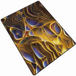 Mystic Aura Area Rug Gold Fantasy Gaming and Yoga Mat Detailed View 3 | Our Phoenix Rise