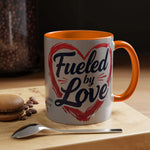 Fueled by Love Mug - Romantic Coffee Mug, Perfect Gift for Couples - Iron Phoenix GHG