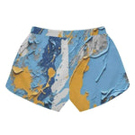 Paint Splatter Athletic Shorts - close up on abstract pattern | Our Phoenix Rise