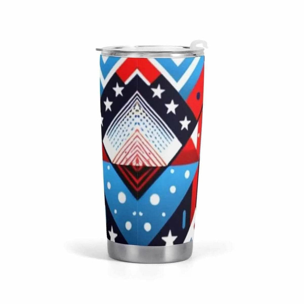 Geo-Modern Abstract Travel Mug