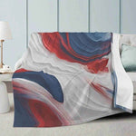 Patriotic Abstract Blanket - Detail 2 | Our Phoenix Rise
