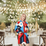 Womens Patriotic Hoodie Dress Detailed View 5 | Our Phoenix Rise