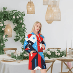 Womens Patriotic Hoodie Dress Detailed View 4 | Our Phoenix Rise