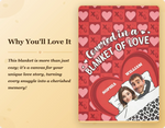 Personalized Couple Blanket with Names - Lifestyle benefits and gift appeal | Our Phoenix Rise