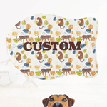 Personalized Fish Shaped Cat Mat with Tiger Print - Lifestyle Shot | Our Phoenix Rise