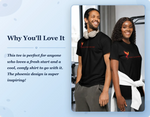 Phoenix Graphic Moisture Wicking T-shirt - Social and Lifestyle | Our Phoenix Rise