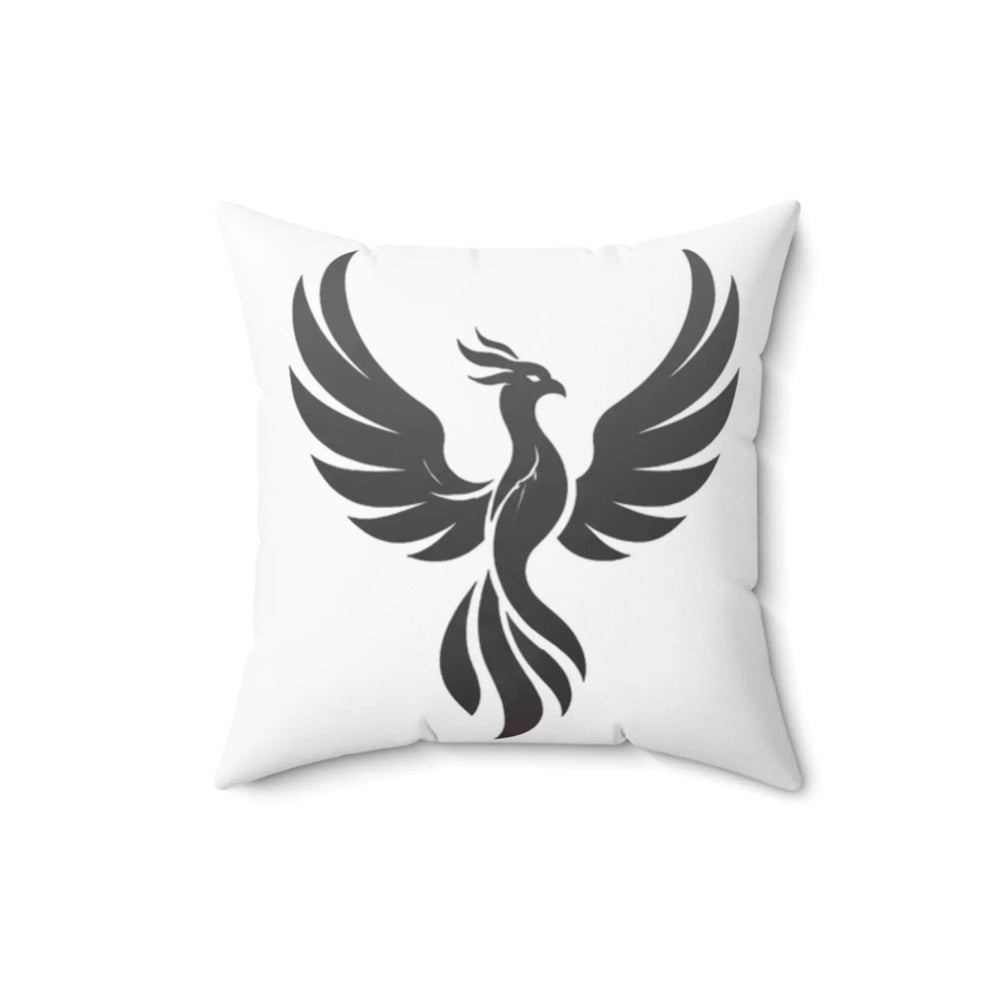 Minimalist Phoenix Throw Pillow